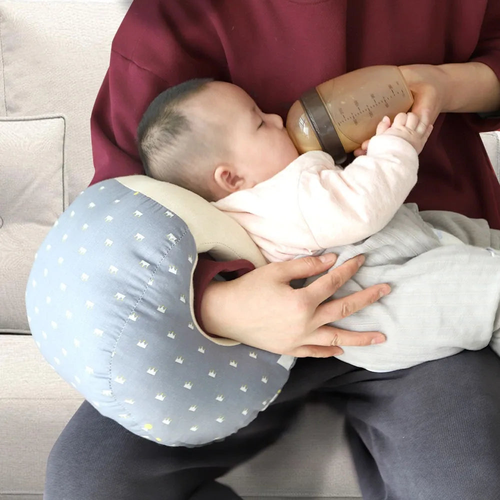 Maternal Infant Feeding Pillows Feeding Arm Pillows Support Baby Feeding Pillows Pure Cotton Baby Pillow