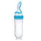 Baby Feeding Bottle Dolphin Silicone Rice Cereal Spoon Newborn Tableware Baby Goods Feeding Spoon