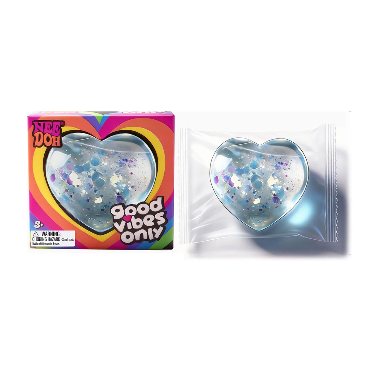 Heart-shaped Squishy Toy Soft and Comfortable Touch, Non-sticky, Fast Rebound, Cute and Compact, Portable Palm Toy