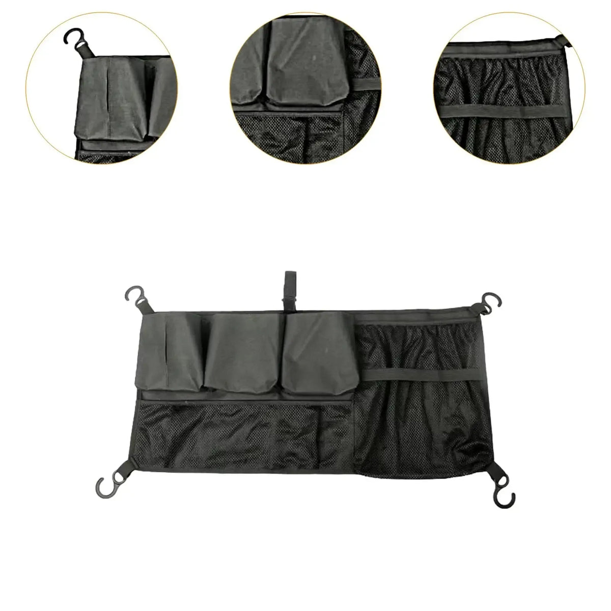 Stroller Wagon Cargo Net, Wagon Accessories Organizer Compatible with WONDERFOLD W-Series Models, Large Capacity Mesh Cargo Stor