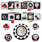 Soft Baby Books - High Contrast Black & White Touch & Feel Crinkle Cloth Books for Infants & Toddlers, Baby Girl & Boy Gift