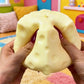 1PC Office Ornament Decoration Giant Cheese Squeeze Extra Large Cheese Squishy Fidget Slow Rebound Shapeable for Adults Gifts