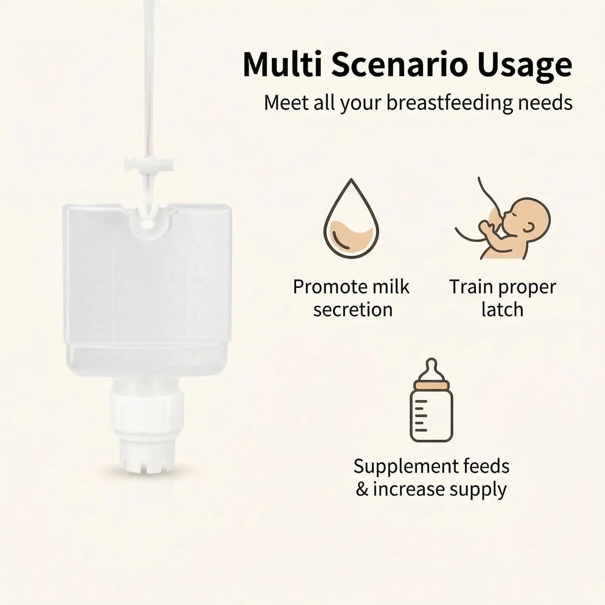 Free Ship Breastfeeding Newborn Essential- BPAFree Supplemental Nursing System Baby Nutrition Feeding Bottle Combo Baby Feeding