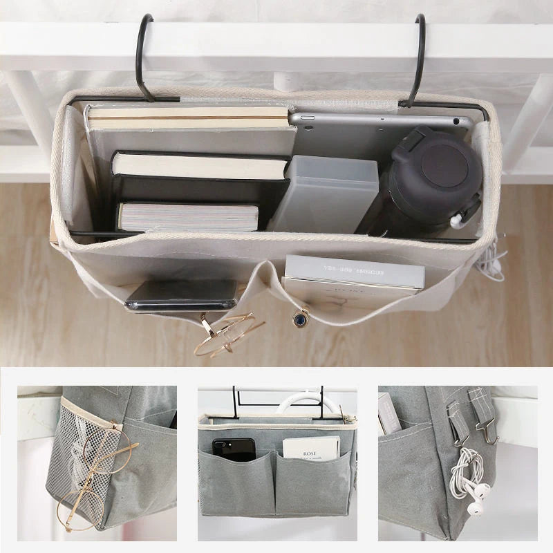 Portable Baby Care Essentials Hanging Organizers Crib Storage Cradle Baby Crib Organizer Diaper Bag Baby Bed Accessories