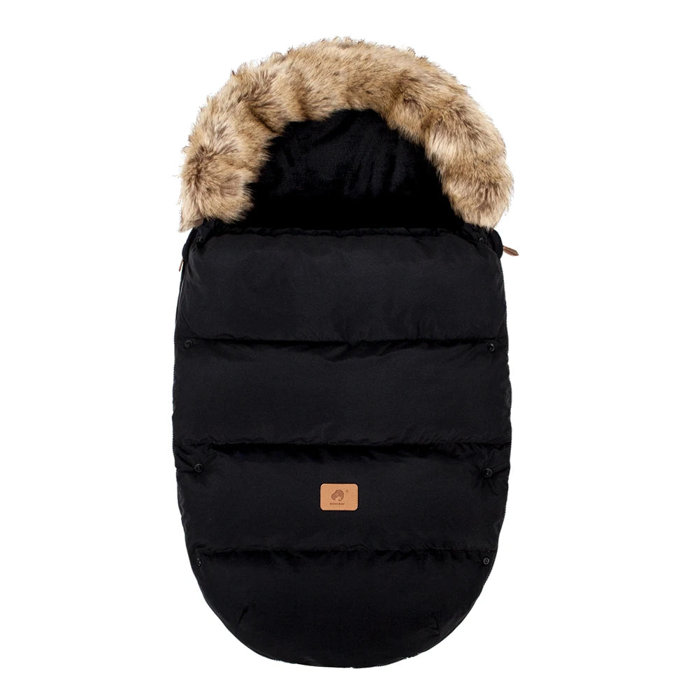 0-24Months Baby Carriage Sack Winter Warm Thicker Envelope For Discharge Stroller Footmuff Universal Pram Cover Accessories