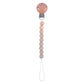Baby Anti-drop Chain Pacifier Clips Silicone Beads Infant Nipple Appease Soother Chain Clips Dummy Holder Nipple Clip