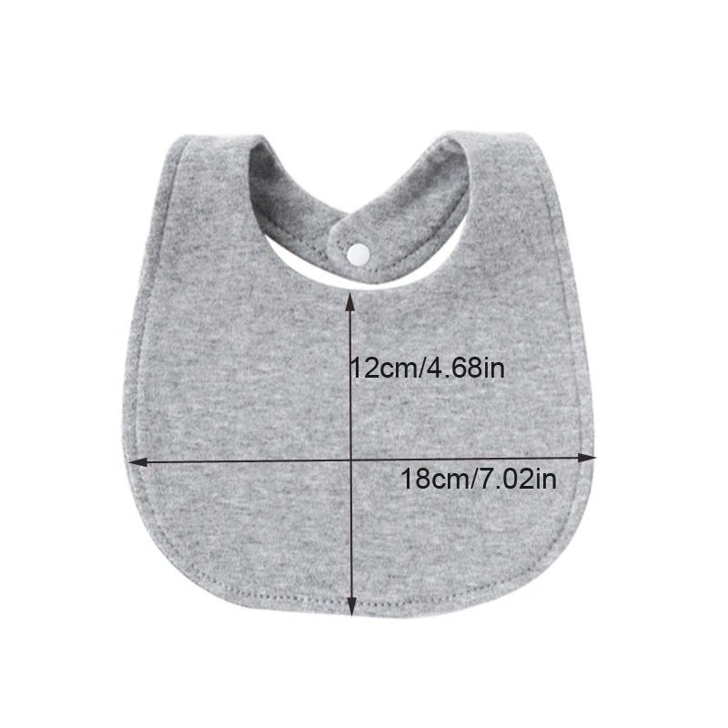 4Pcs Baby Bibs Burp Clothes Cotton Newborn Bibs Baby Stuff Infant Accessories Toddler Saliva Towels for Girls Boys Baby Care