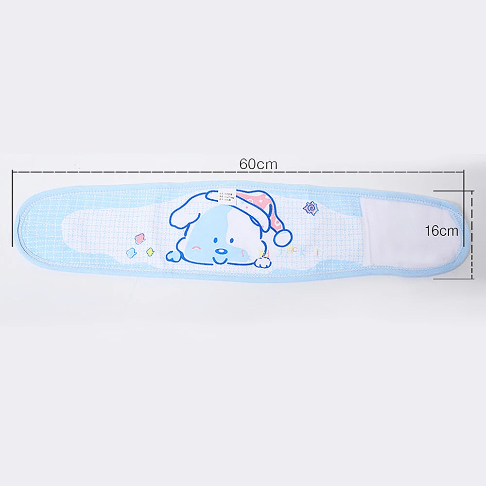1PC Infant Umbilical Cord Care Belly Navel Belt Belly Protection Baby Newborn Soft Breathable Cotton Umbilical Cord Care