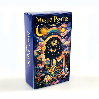 New Mystic Payche Tarot Cards 78 Cards Prediction Divination Tarot Deck Party Board Game Entertainment Leisure Cards Game