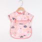 Baby Girls Apron Bibs Toddler Long Sleeve Scarf Waterproof Art Smock Feeding Bib Infant Boys Girls Kids Burp Cloth Bandana