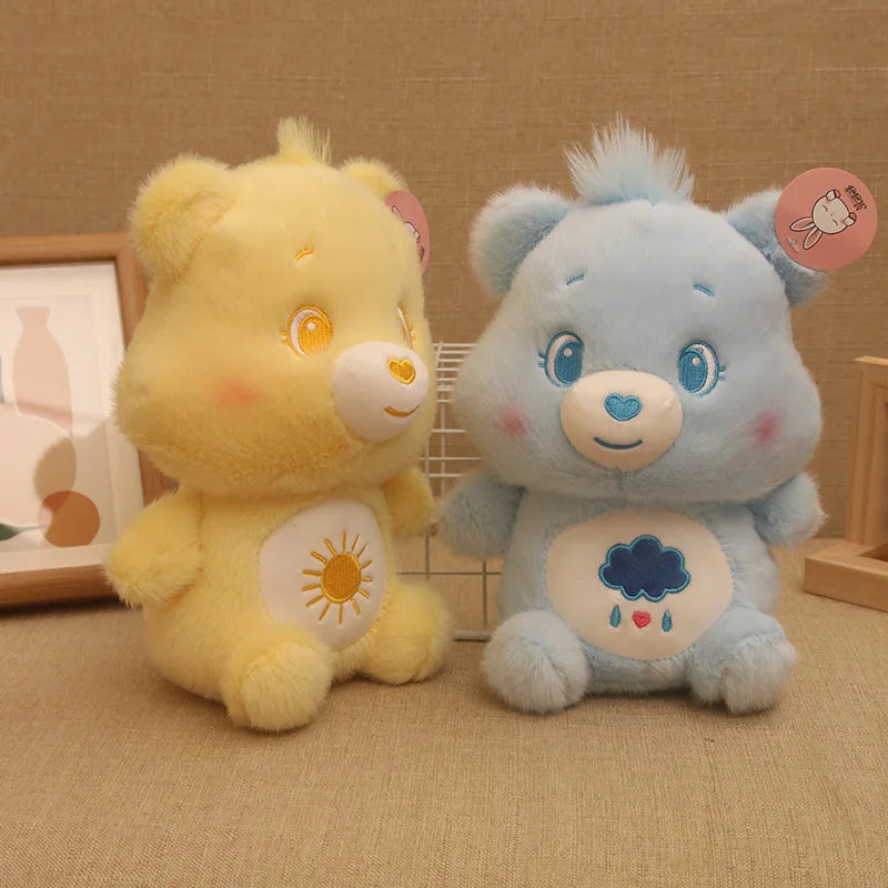 Cute Care Bears Cartoon Plush Toys Rainbow Bear Soft Stuffed Toys Car Decoration Plush Pillow Boys Girls Birthday Doll Gift