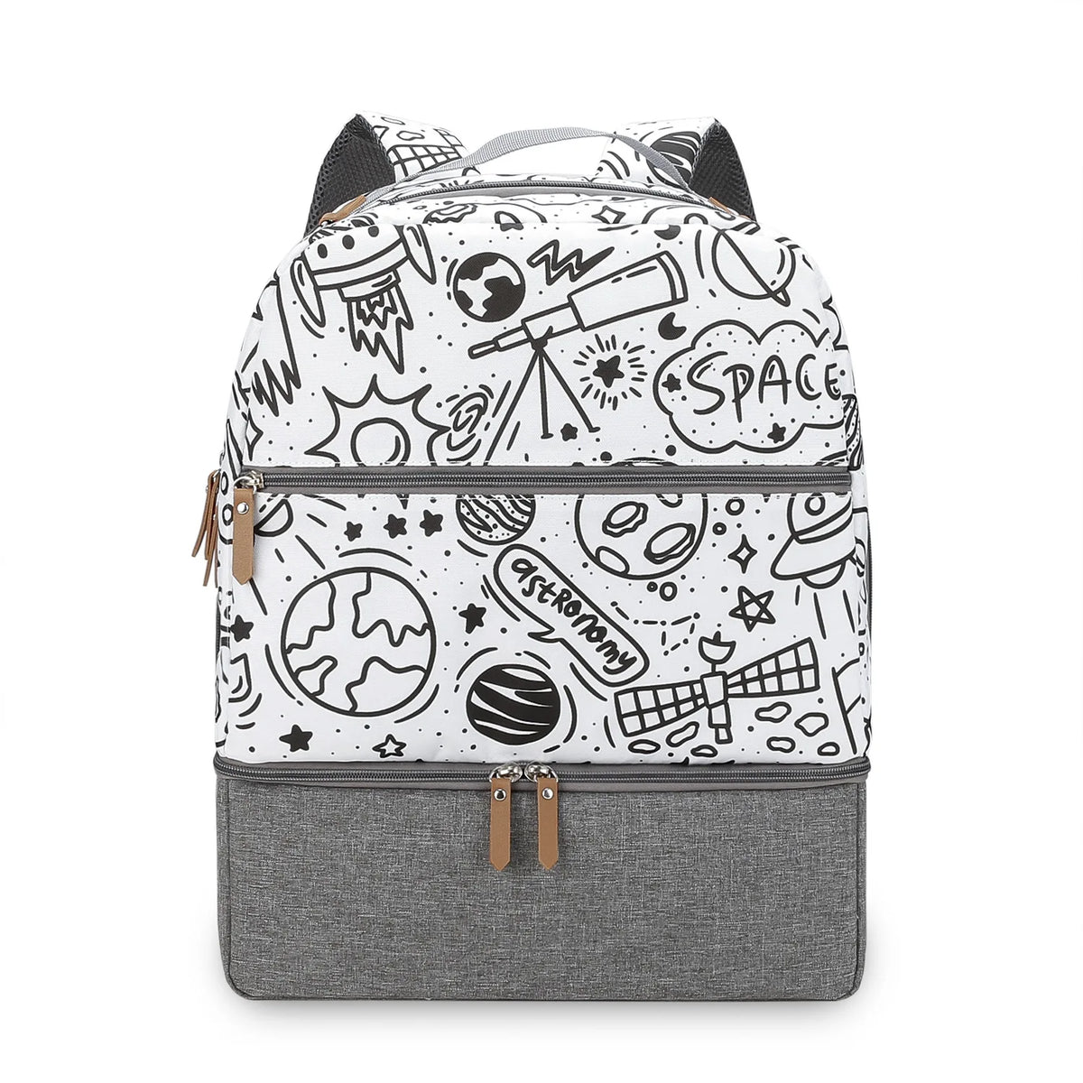 New Baby Diaper Bag Backpack Multifunctional Waterproof Maternity Nappy Bags Mommy Travel Backpack Stroller Bag Baby Nappy Cares