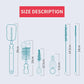 6 PCS Bottle Brush Cleaning Brush 360 Degree Cleaning Nipple Brush No Dead Corners