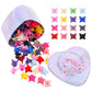 80pcs Random Color Butterfly Mini Hair Clip Claw Grip Barrettes Clamps Girls Hairpin Claw Clip Hair Styling Accessories