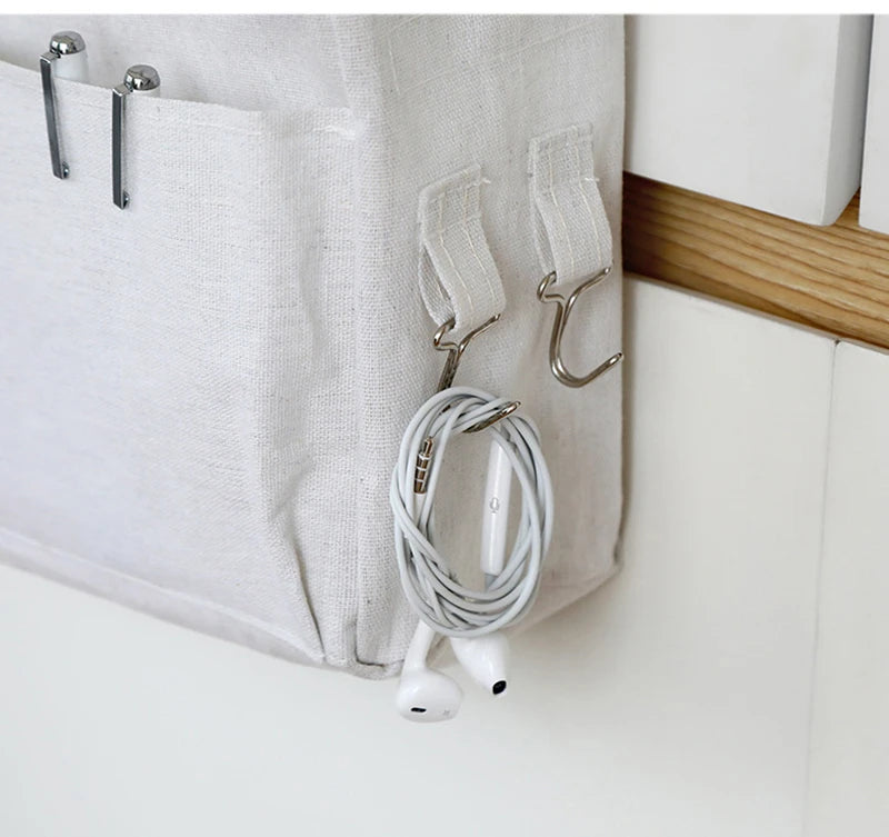 Portable Baby Care Essentials Hanging Organizers Crib Storage Cradle Baby Crib Organizer Diaper Bag Baby Bed Accessories