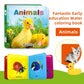 Floating Baby Bath Books for Baby,Kids Learning Bath Toys,Waterproof Bathtime Toys for Toddlers,Educational Infant Bath Toys.