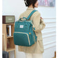 Fashionable Folding Baby Crib Mother and Baby Bag Large Capacity Hand-held Bottle Diaper Backpack Mother and Mommy Bag