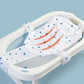 Baby Bath Net Mat Bathtub Cross-shaped Newborn Adjustable Bathtub Pillow Seat Cushion Anti-slip Shower Cradle Bed Seat