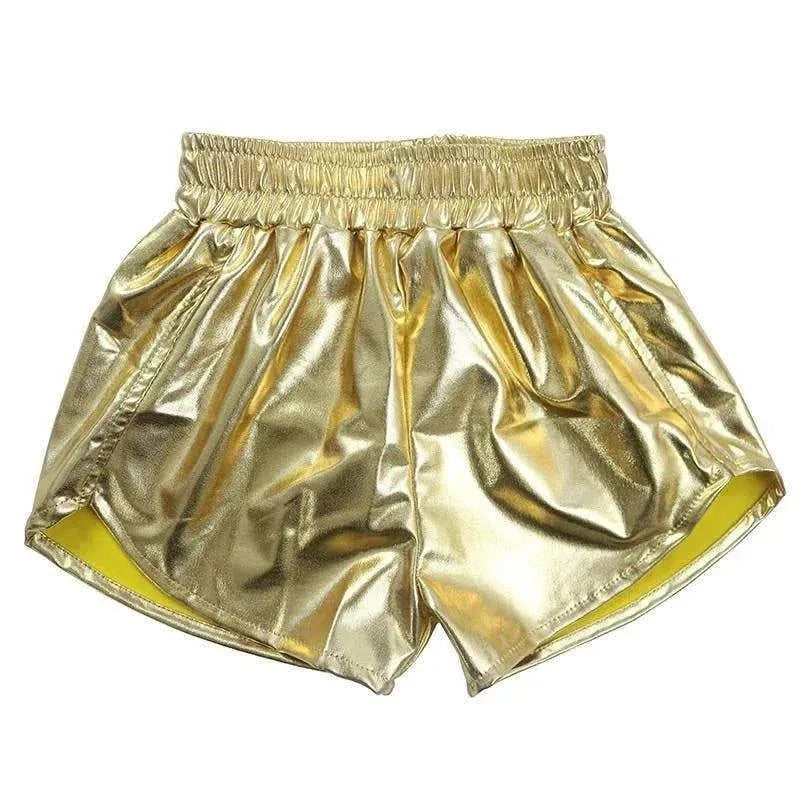 SeersuckerJOEY LLC - Metallic Gold Shorts