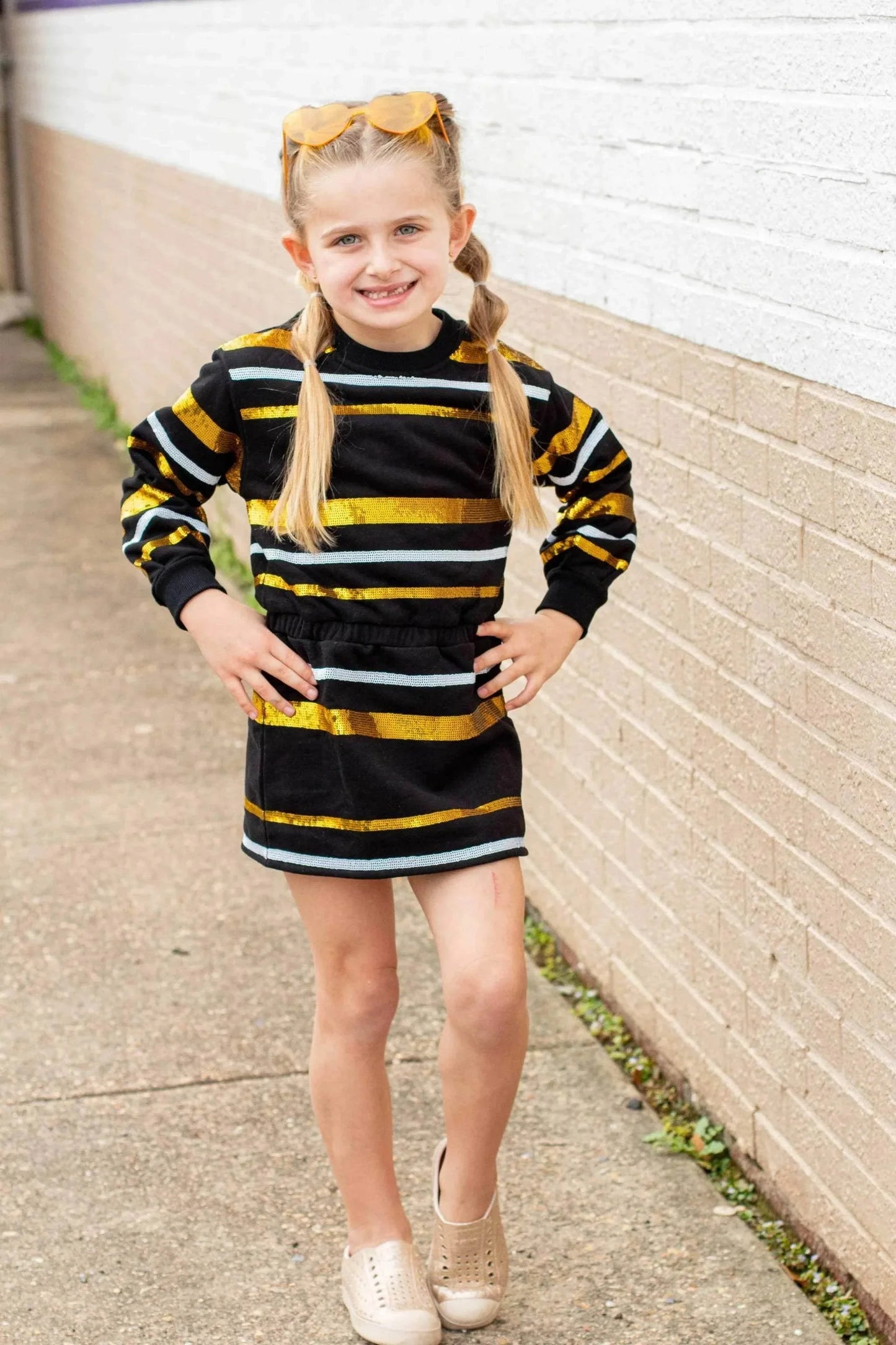 SeersuckerJOEY LLC - Throw me the ball Game Day dress