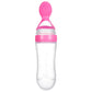 Baby Feeding Bottle Dolphin Silicone Rice Cereal Spoon Newborn Tableware Baby Goods Feeding Spoon