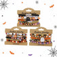 Set Halloween Beaded Stretch Bracelet