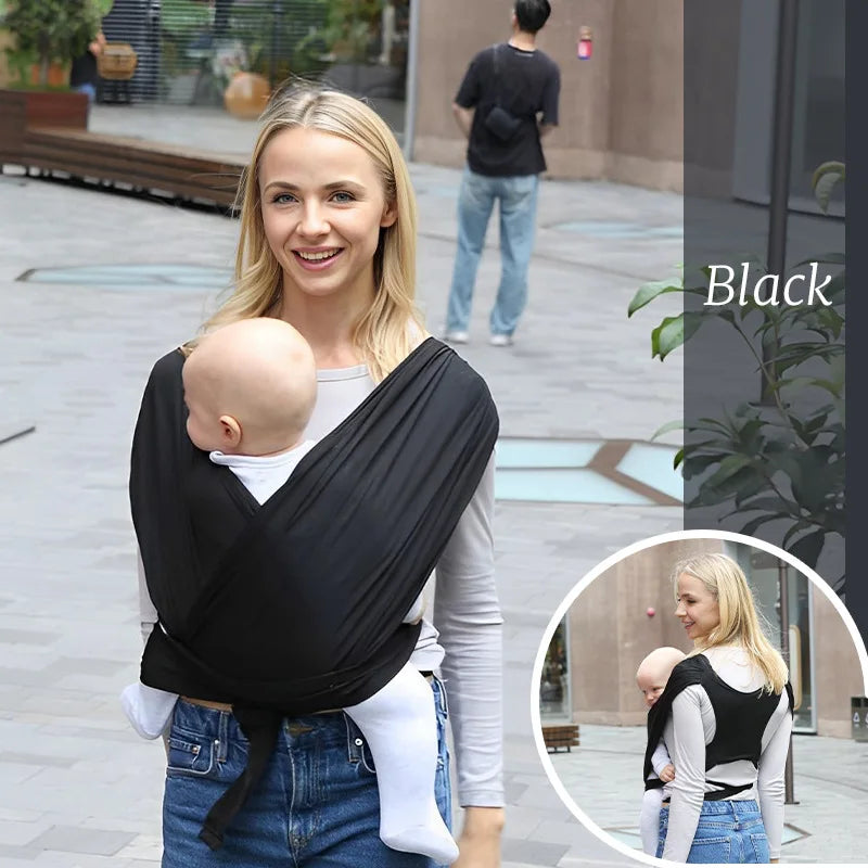 Ergonomic Baby Backpack Newborn Sling with Backpack Straps Outdoor Parenting X-shaped Support Comfortable Baby Carrier