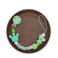 Handmade Silicone Baby Wooden Dummy Pacifier Clip Safe Teething Chain Teether Pacifier Chain