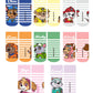 100% Genuine Paw Patrol 3Pairs Baby Spring Autumn Summer Knitted Socks Skye Everest Liberty Chase Marshall Rubble Rocky Age 3-7T
