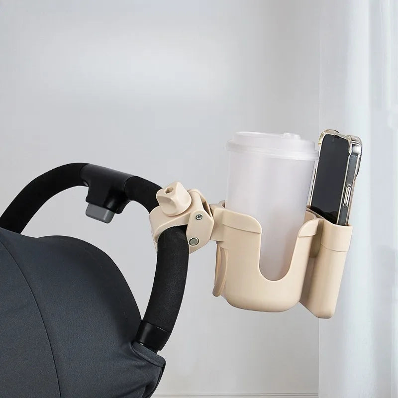 Baby Stroller Cup Holder Phone Holder Outside Travel Universal Pram Baby Stroller Accessories U-Shaped Baby Bottles Rack