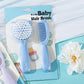 (BBQ4)2Pcs/Set Cute Kids Baby Small Hair Brush and Comb Set for Newborns & Toddlers Baby Brush Soft Bristles Baby Hair Care Gift