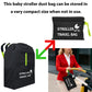 Extra Large Stroller Cover，Pram Travel Dust Bag with Shoulder Belt – Universal Organizer for Baby Pram and Kindergarten Cart