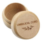 Wooden Baby Umbilical Cord Box Small Sealed Keepsake Organizer Newborn Storage Case Baby Shower Present for Boys Girls
