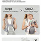 Newborn 2026 Ergonomic Baby Carrier Backpack Infant Baby Hipseat Carrier Front Facing Ergonomic Kangaroo Baby Wrap Sling Travel