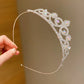 1 Piece Children's Cute Crown Hair Hoop for Birthday Gifts for Girls