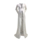Winter Coats Maternity Pregnant Women Shooting Photo Lace Long Dress Pregnant Women Front Open Casual Summer Dresses