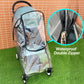 Safety EVA Materi Baby Car Rincoat Baby Stroller Accessories Rain Cover Waterproof Cover for Babyzen Yoyo Yoyo2 Yoya Stroller