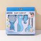 5 Piece  Baby Care Essential Kit Grooming Set Cartoon Bristle Soft Infant CombDesign Gentle Hair Brush Safe