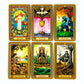 New Mystic Payche Tarot Cards 78 Cards Prediction Divination Tarot Deck Party Board Game Entertainment Leisure Cards Game