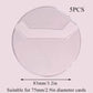 Round Badge Sleeve Transparent Holder Protector Ita Bag Pin Case Protective Display Brooch Anime Cartoon Sleeves Pins Toy Gift