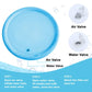 1pc 100cm Large Baby Playing Water Mat Dolphin Seal Pattern PVC Inflatable Round Play Mat Cushion Kids Gift