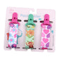 3 Pcs/Set Baby Pacifier Clips Pacifier Chain Dummy Clip Nipple Holder For Nipples Children Pacifier Clip Soother Holder Attache