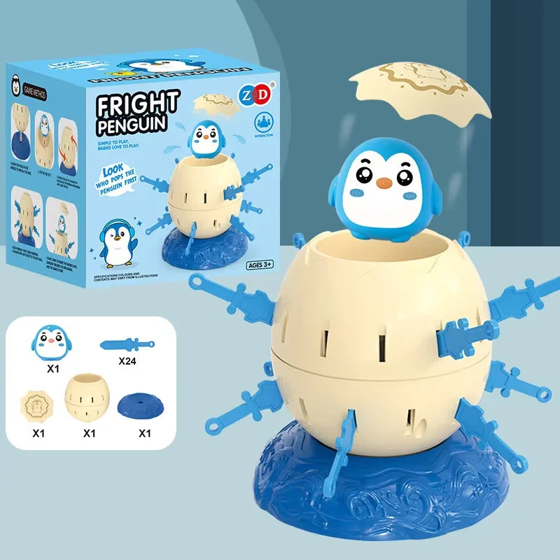3 Styles Fright Animal Surprise Egg Sword Insert Game Pirate Barrel Style Interactive Toy Family Tabletop Game Bulk Party Favor