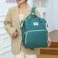 Fashionable Folding Baby Crib Mother and Baby Bag Large Capacity Hand-held Bottle Diaper Backpack Mother and Mommy Bag