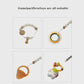 Modabebe Silicone Pacifier Chain BPA Free Baby Pacifier Anti-Drop Chain Wood Bead Pacifier Clips Dummy Chain