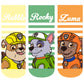 100% Genuine Paw Patrol 3Pairs Baby Spring Autumn Summer Knitted Socks Skye Everest Liberty Chase Marshall Rubble Rocky Age 3-7T