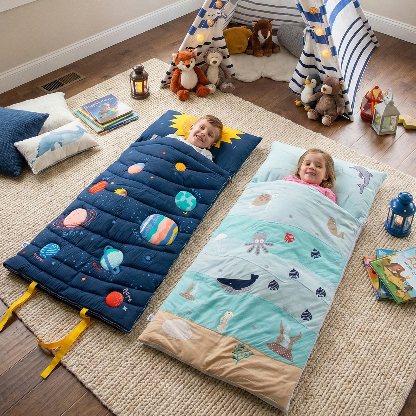 Under The Sea Sleeping Bag Cutebabybuy
