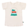graphic tee | snow globe