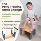 1-Step Wooden Stool for Kids(Multi-Purpose Step Stool for Kitchen, Bath, and Potty Training)