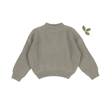 The Chunky Knit Sweater - Sage